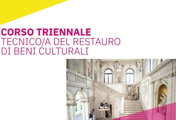 Corso triennale di Tecnico/a del Restauro di Beni Culturali